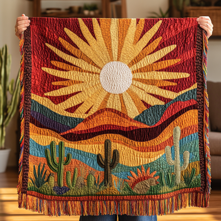 Desert Nature Woven Blanket