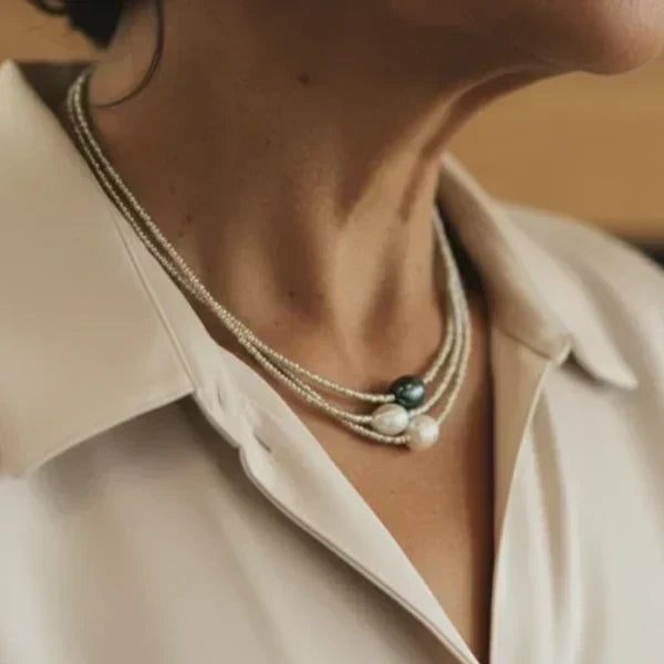 Celia - Natural Pearl Necklace