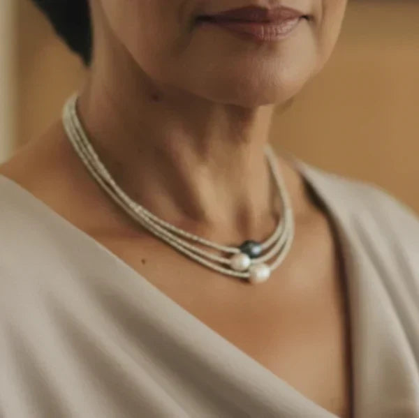 Celia - Natural Pearl Necklace