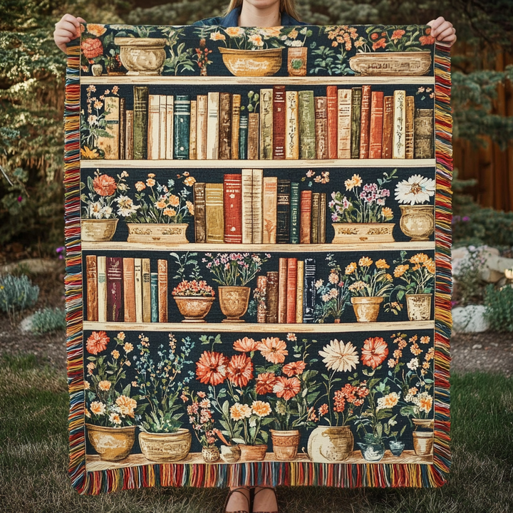 Pages of Magic Woven Blanket