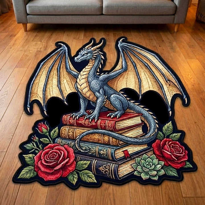 Royal Dragon Shaped Area Rug