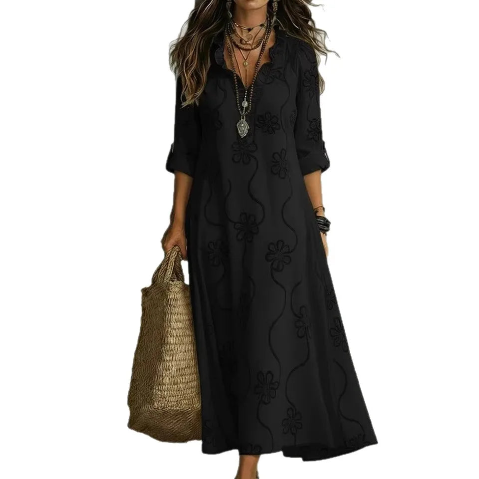 Avelina - Flowy Maxi Dress