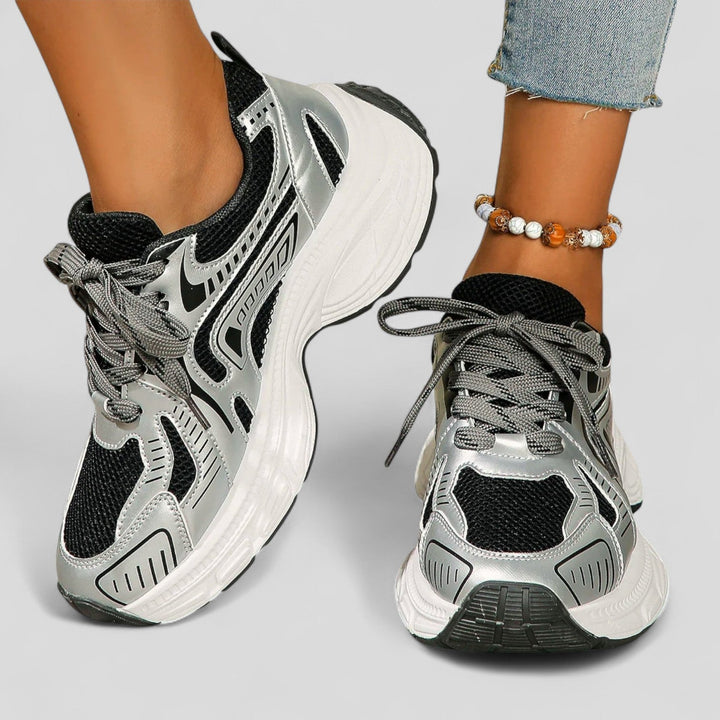 Colbie - Chunky Mesh Sneakers