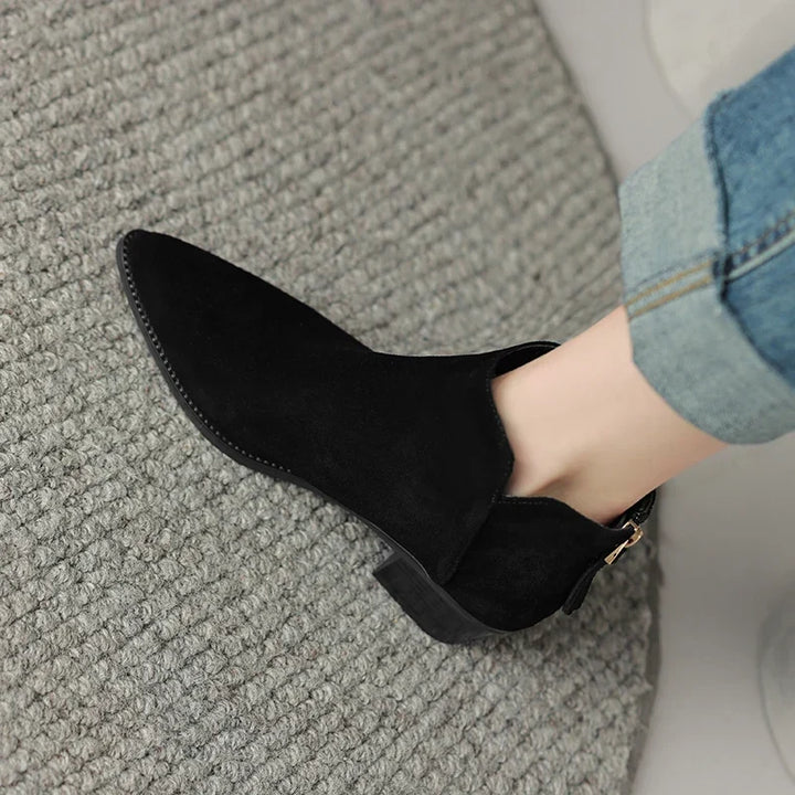 Maisie - Genuine Leather Western Boots