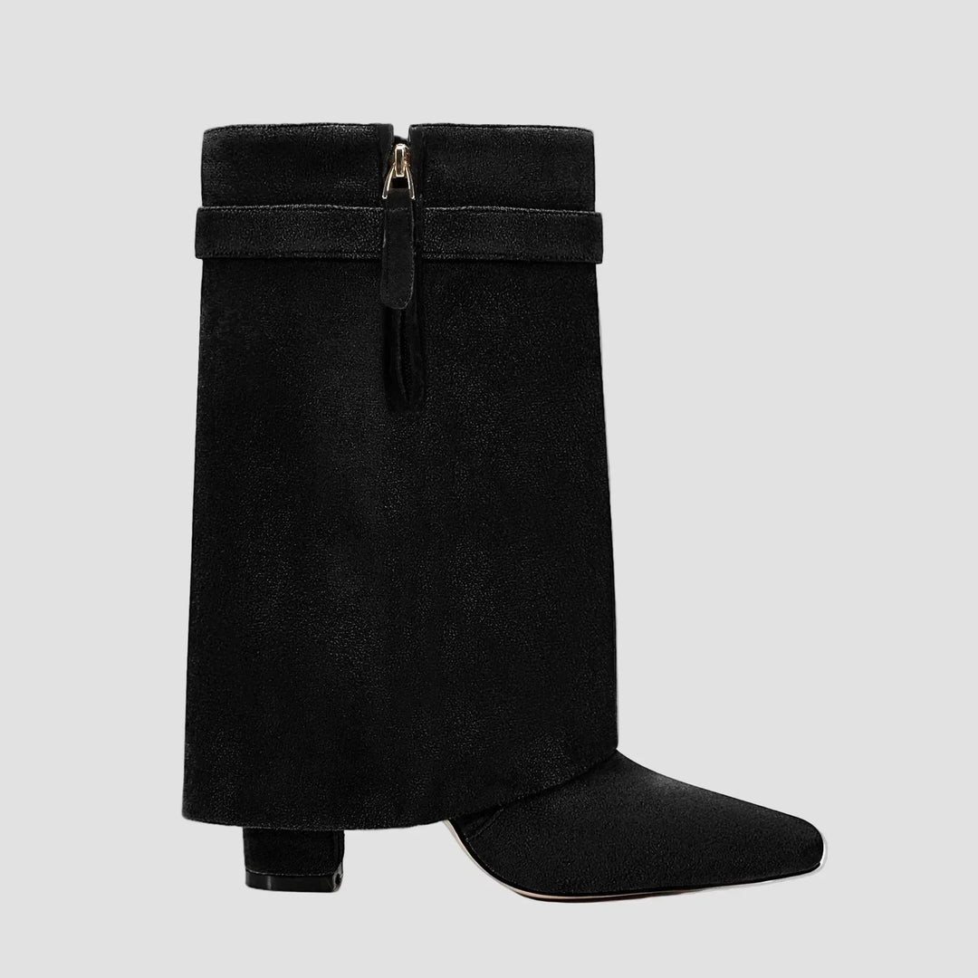 Honor - Tall Boots with Elegant Buckle Detail