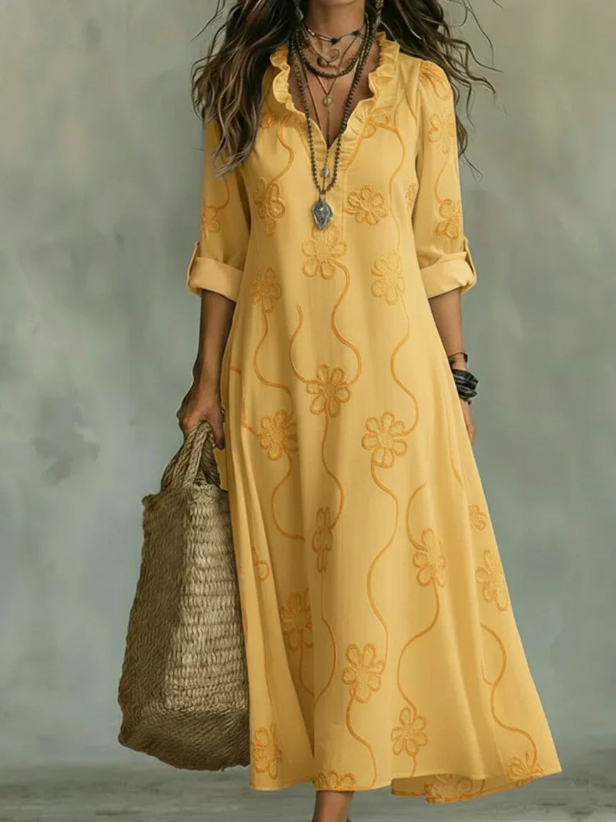 Avelina - Flowy Maxi Dress