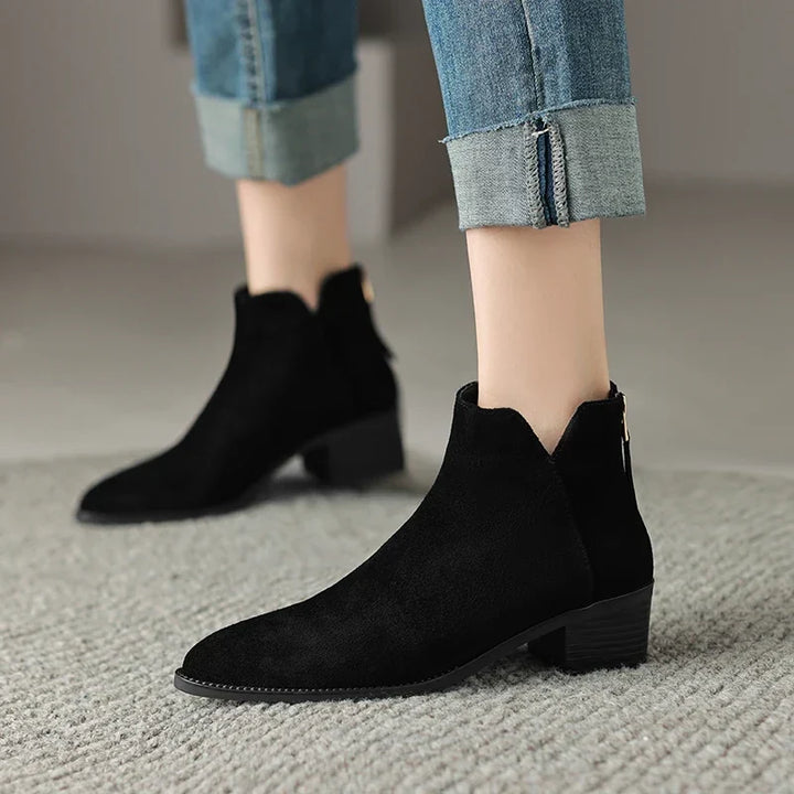 Maisie - Genuine Leather Western Boots