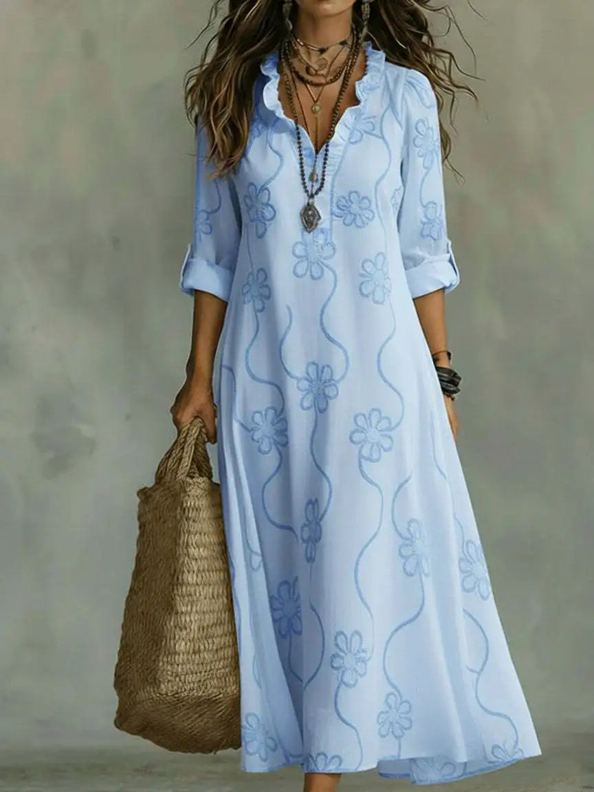 Avelina - Flowy Maxi Dress