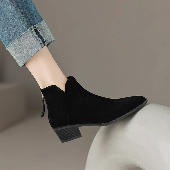 Maisie - Genuine Leather Western Boots