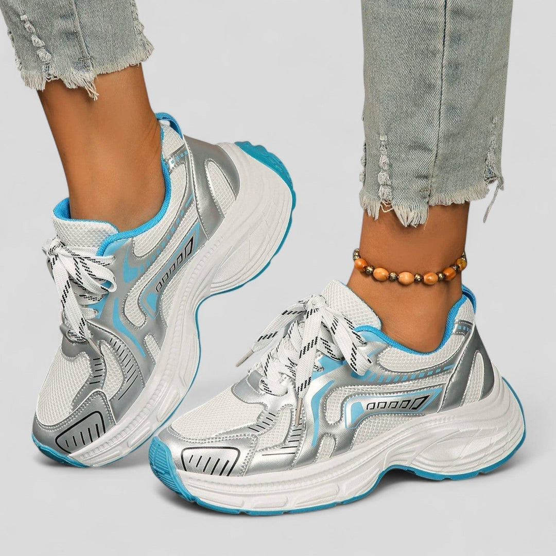 Colbie - Chunky Mesh Sneakers