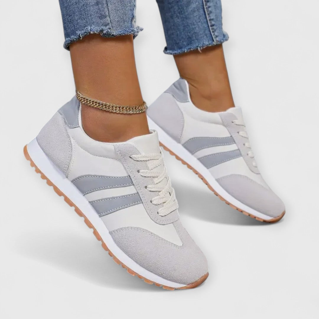 Candice - Retro Stripe Sneakers