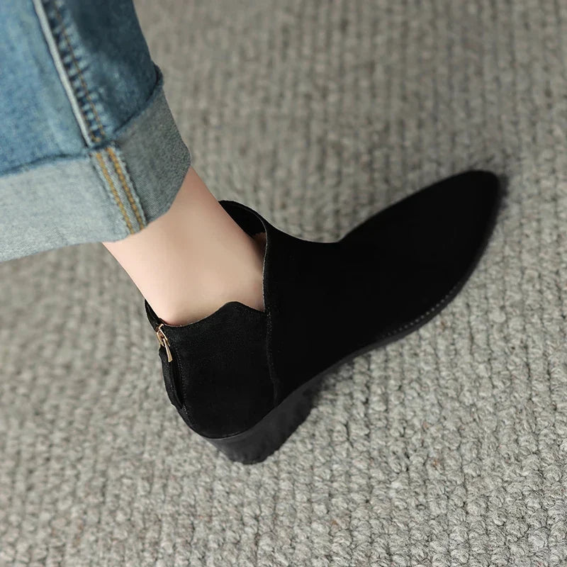 Maisie - Genuine Leather Western Boots