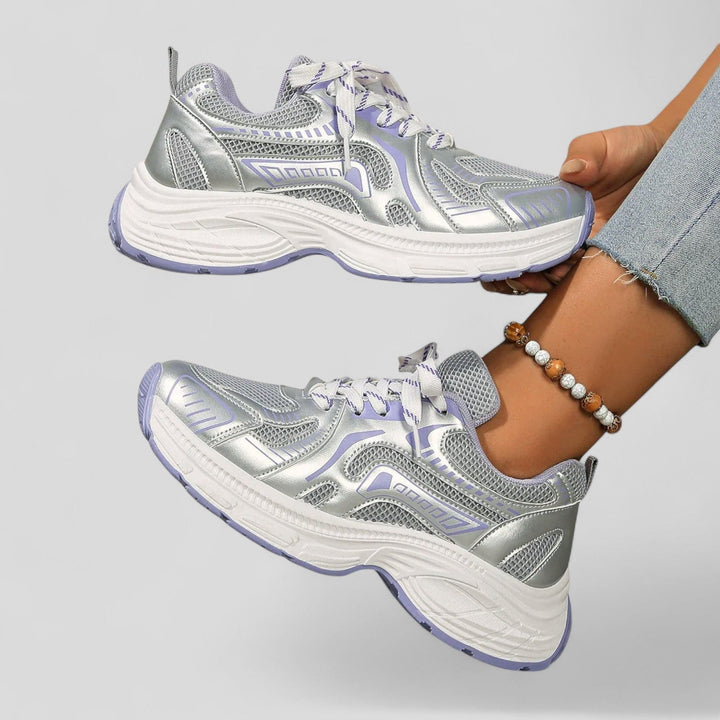 Colbie - Chunky Mesh Sneakers