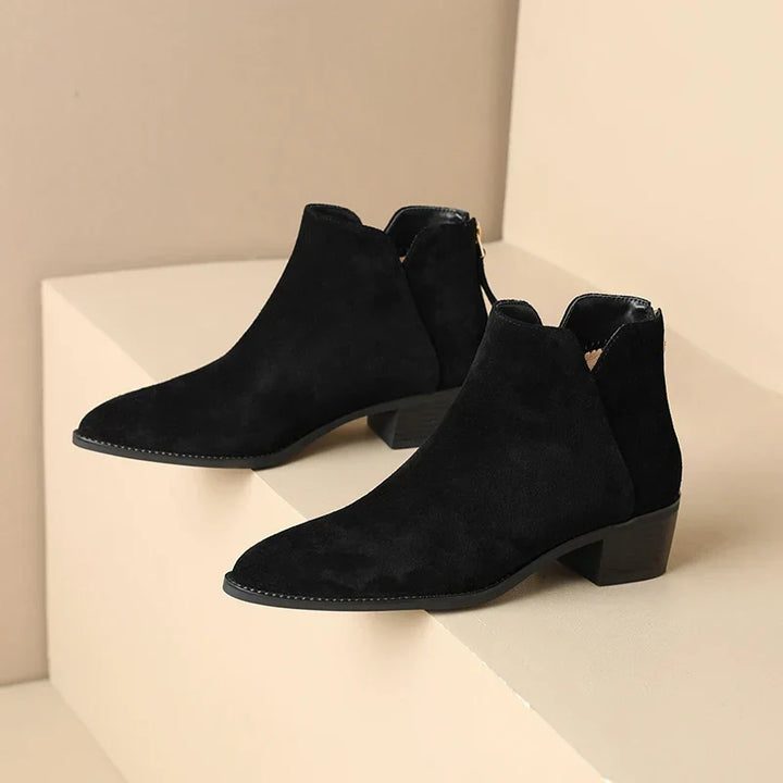 Maisie - Genuine Leather Western Boots