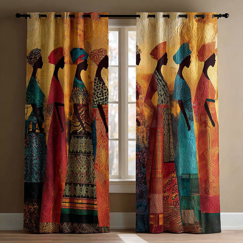 Silent Step Quilted Curtains