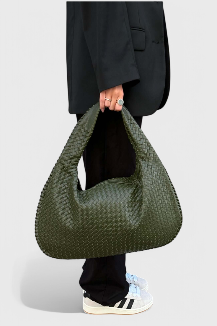 Brylee - Woven Shoulder Bag
