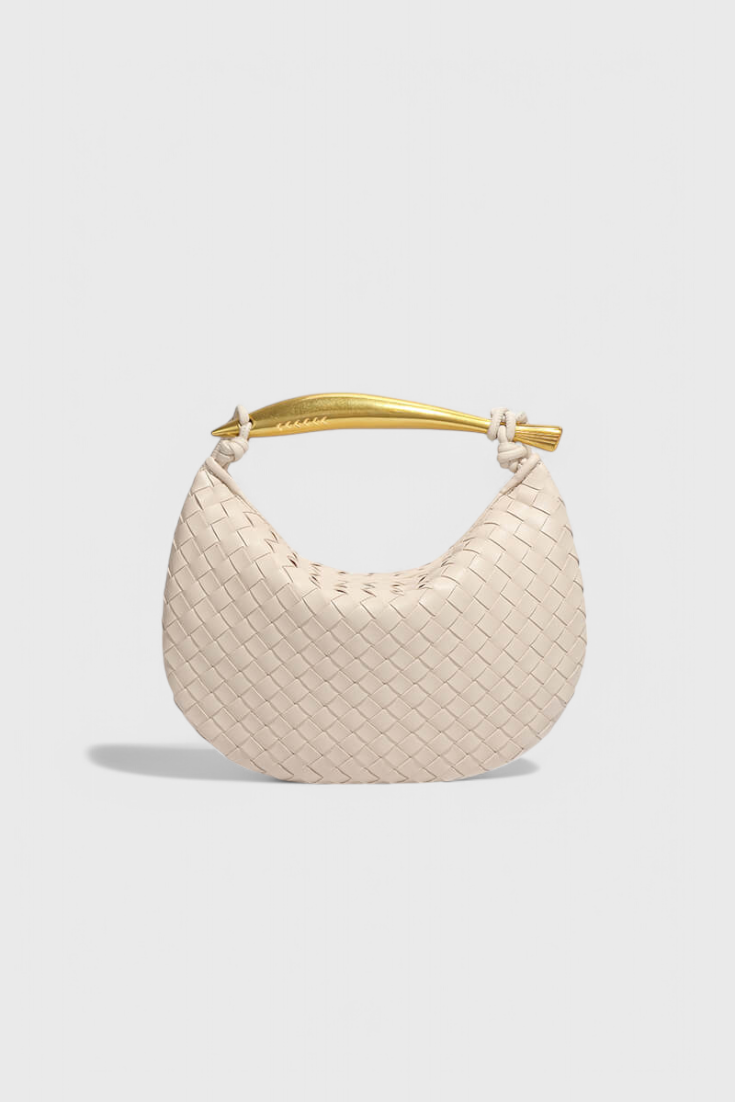 Emily - Woven Top Handle Bag