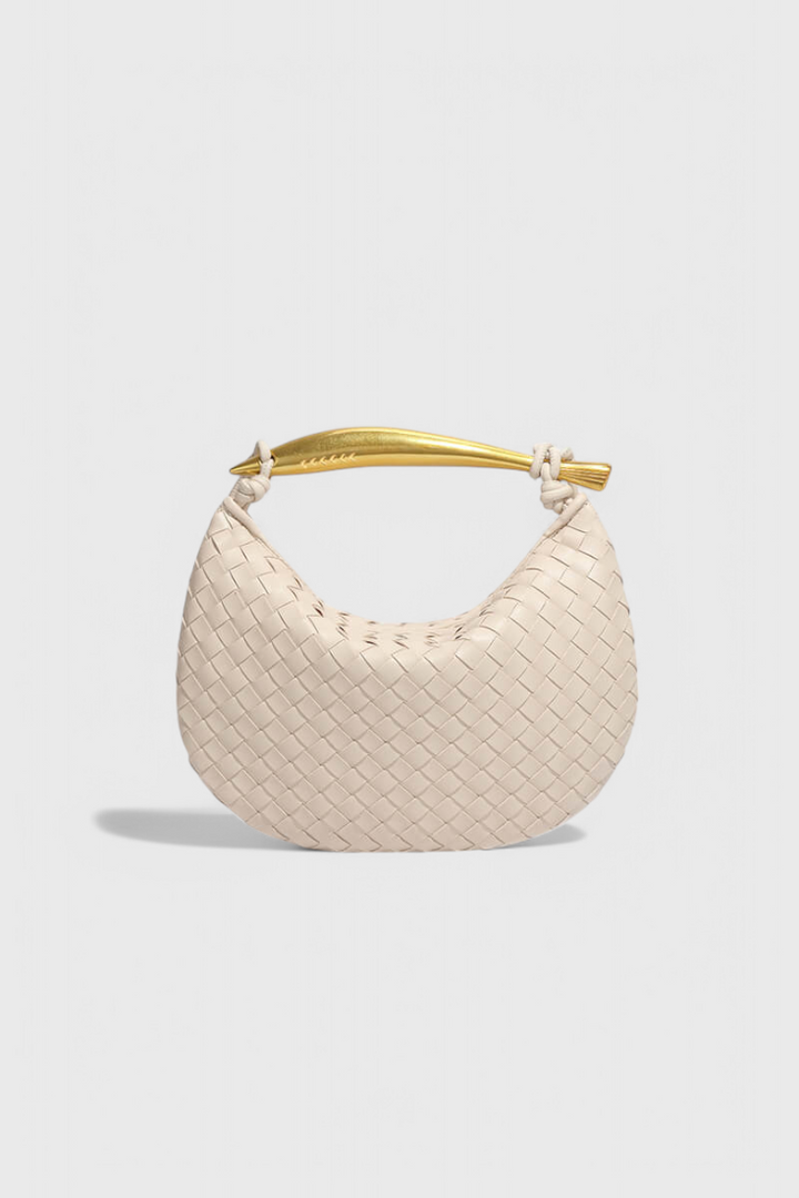 Adele - Woven Top Handle Bag