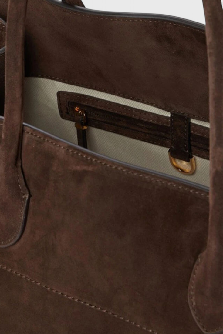 Elisa - Suede Tote Bag