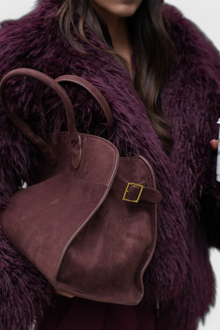 Elisa - Suede Tote Bag