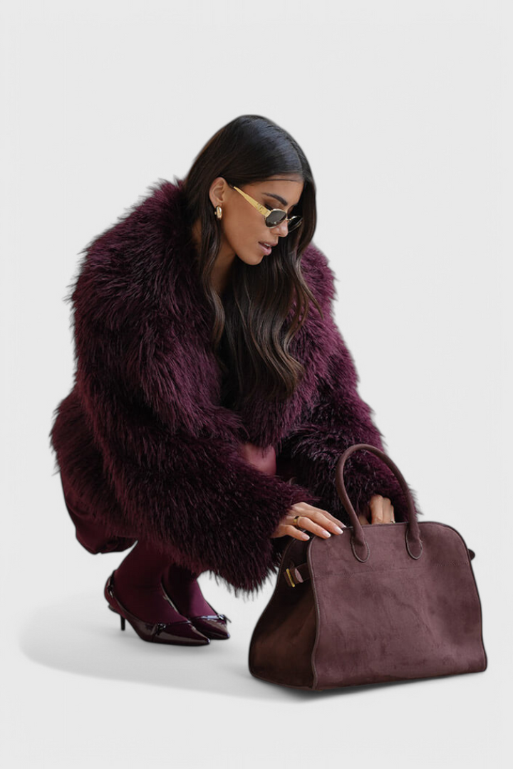 Jessica - Suede Tote Bag