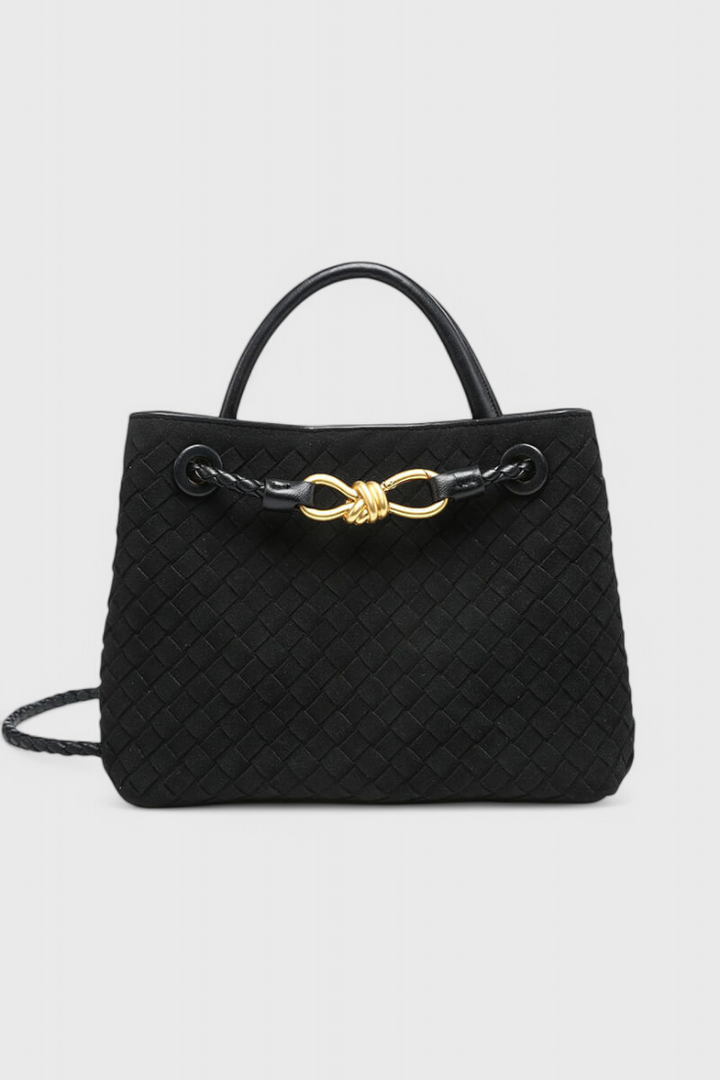 Etta - Suede Bag with Adjustable Strap