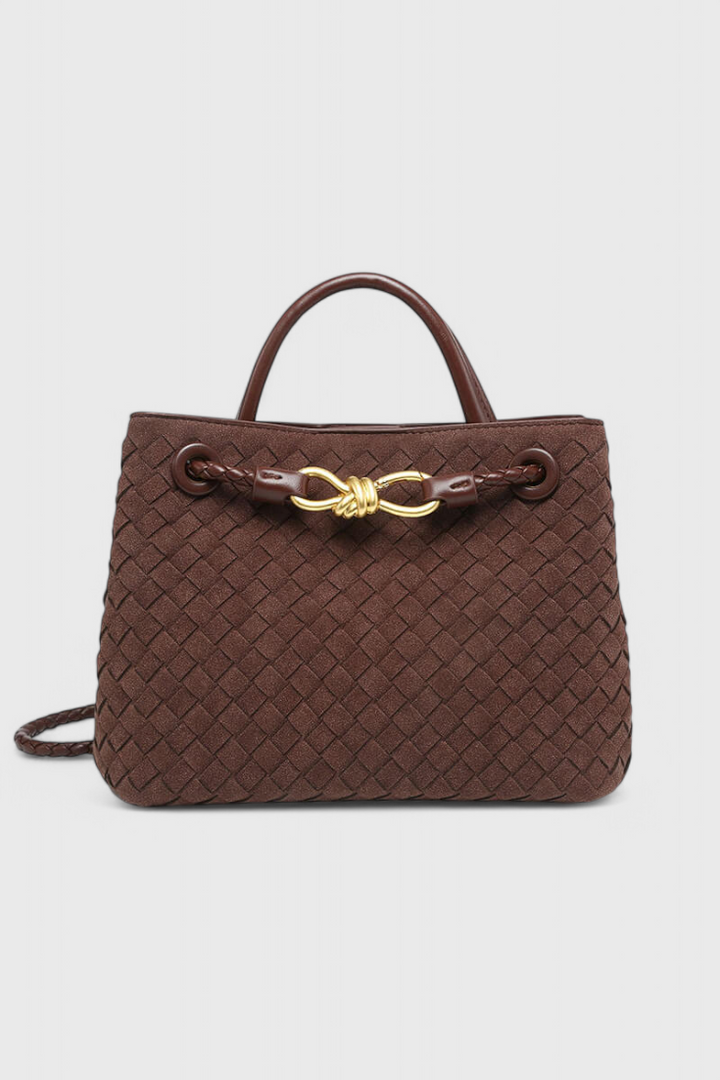 Etta - Suede Bag with Adjustable Strap