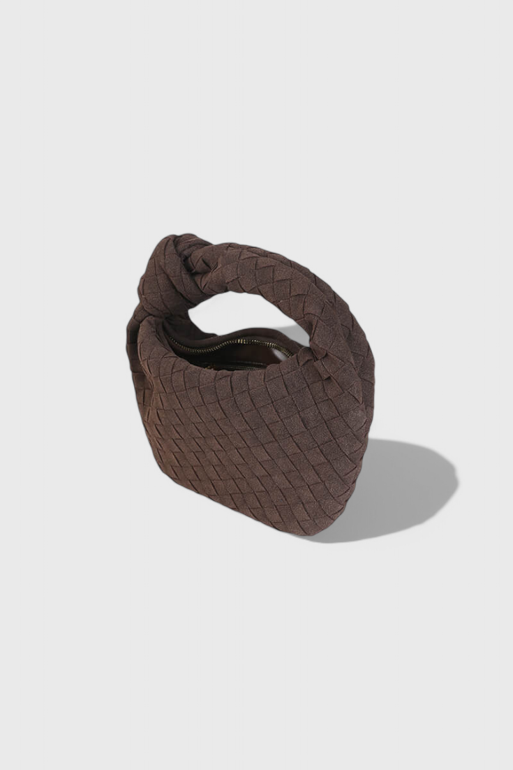 Almira - Mini Woven Knot Bag
