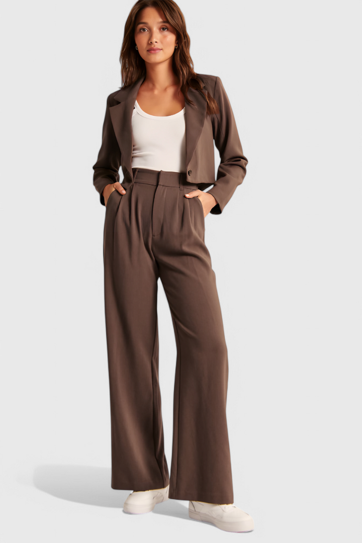 Fortuna - Tailored Wide-Leg Pants