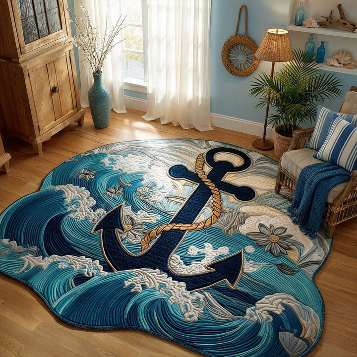 Aegean Prism Mosaic Custom Shaped Rug