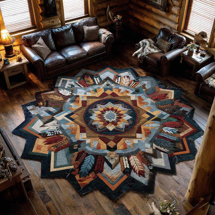 Sovereign Star Shaped Area Rug