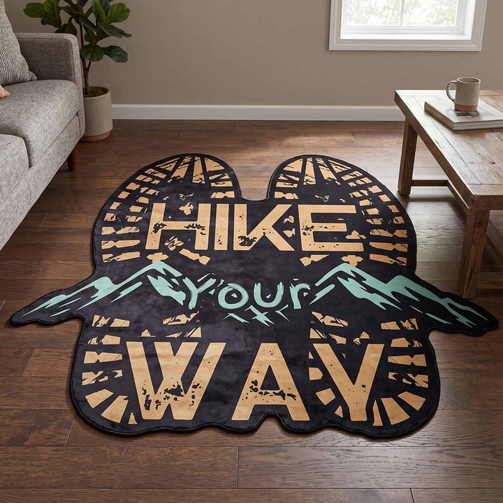 Trail Spirit Custom Shaped Rug