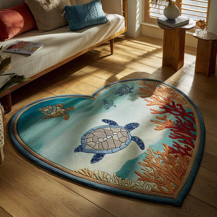 Turtle Dreams Designer Rug