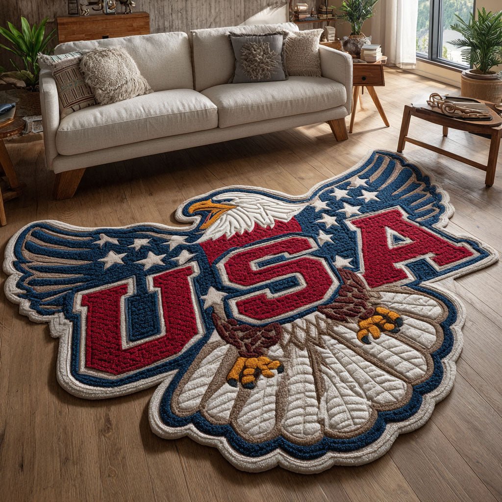 Crest Shaped Area Rug