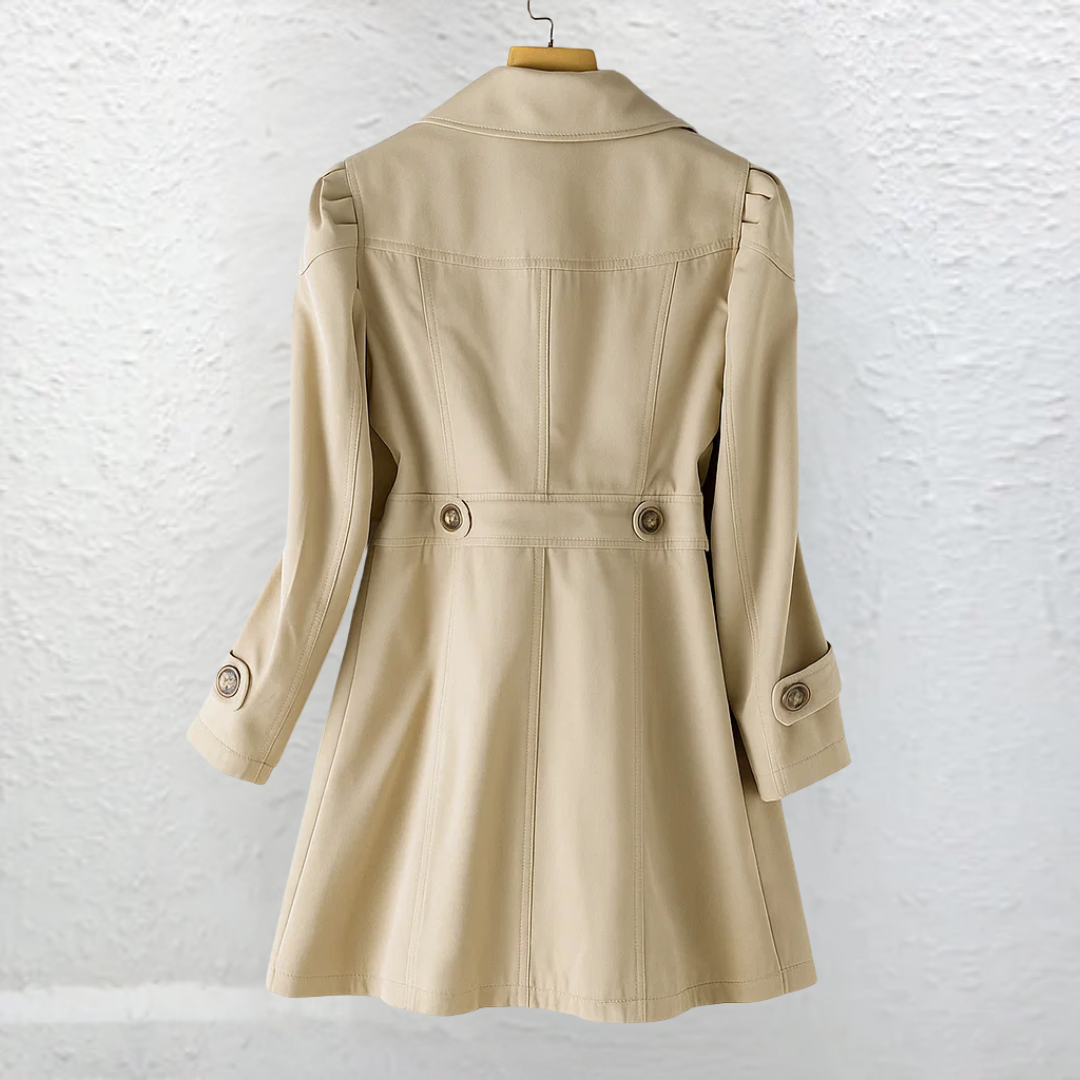 Felicia - Vintage Button Coat