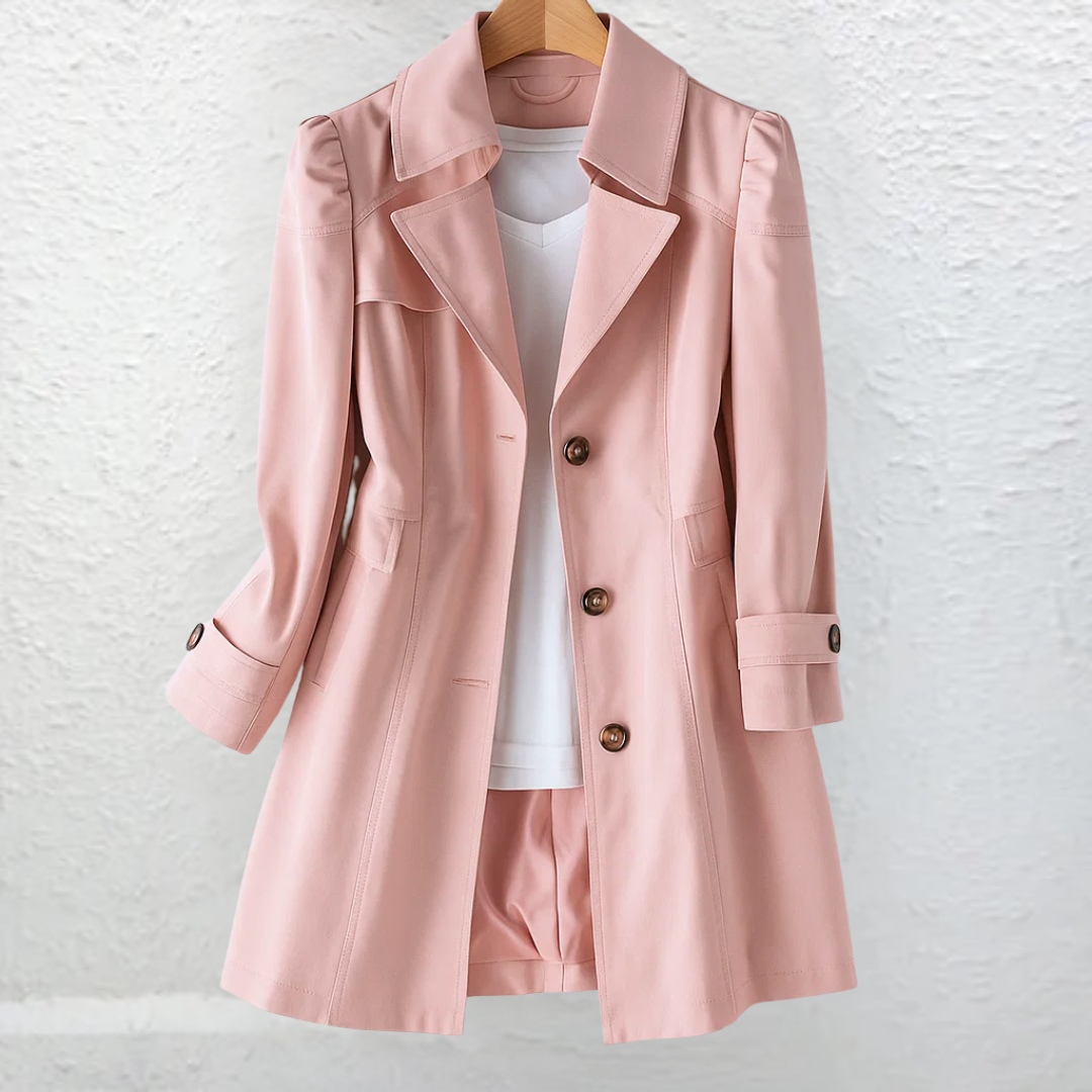 Felicia - Vintage Button Coat