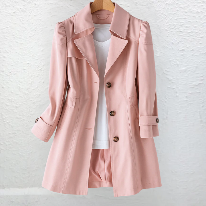 Felicia - Vintage Button Coat