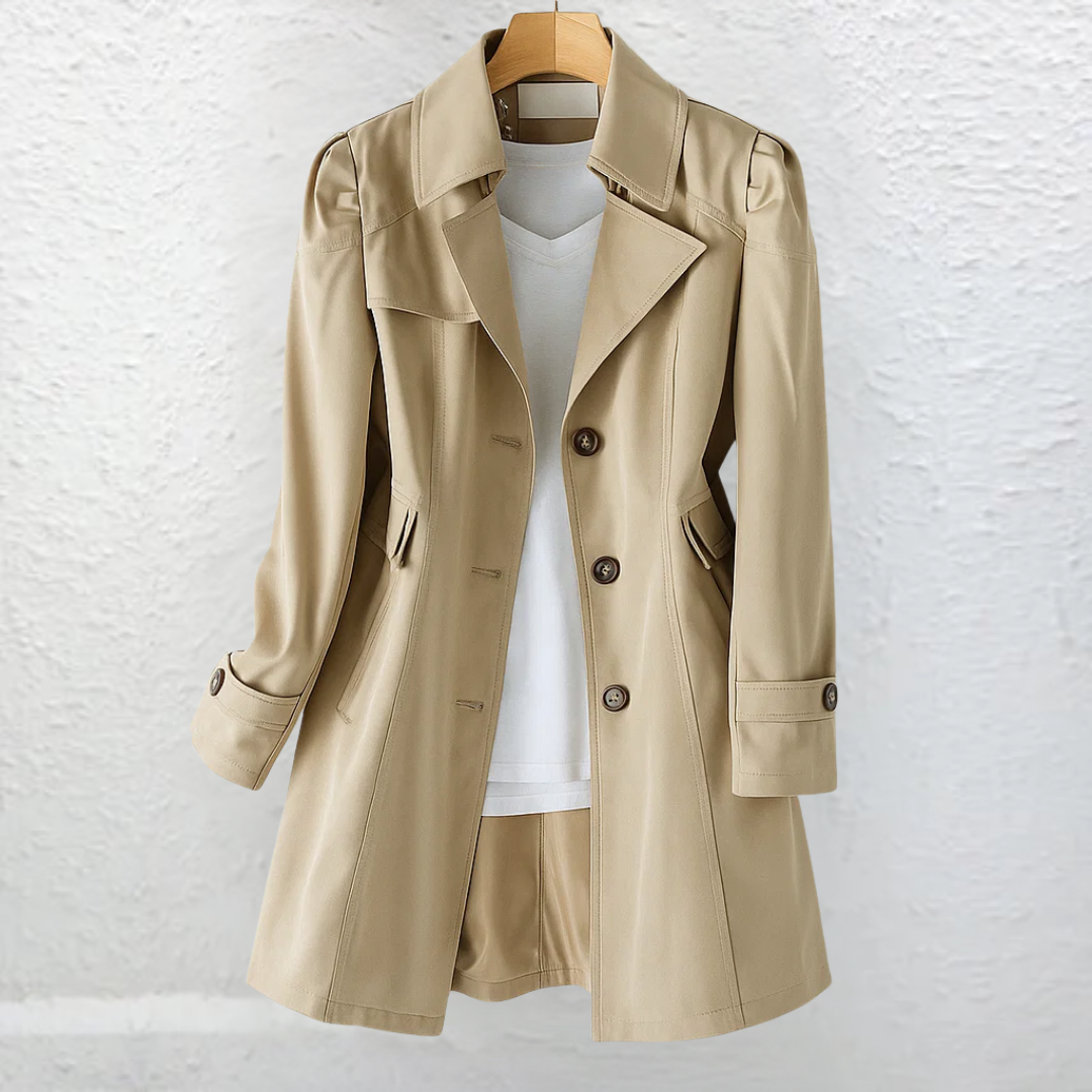 Felicia - Vintage Button Coat