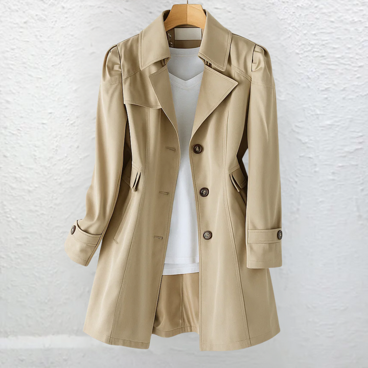 Felicia - Vintage Button Coat