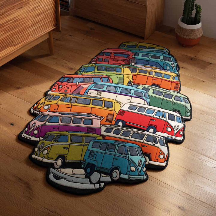 Van Parade Shaped Area Rug