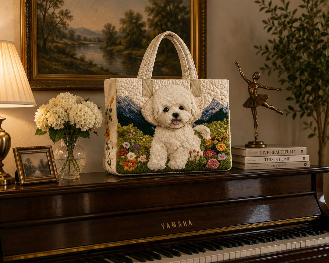 Bolsa Tote Acolchada - Perro Encantado
