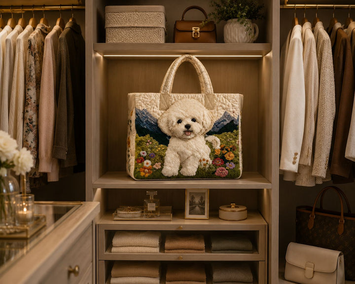 Bolsa Tote Acolchada - Perro Encantado