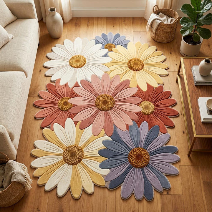 Wildflower Custom Shaped Rug