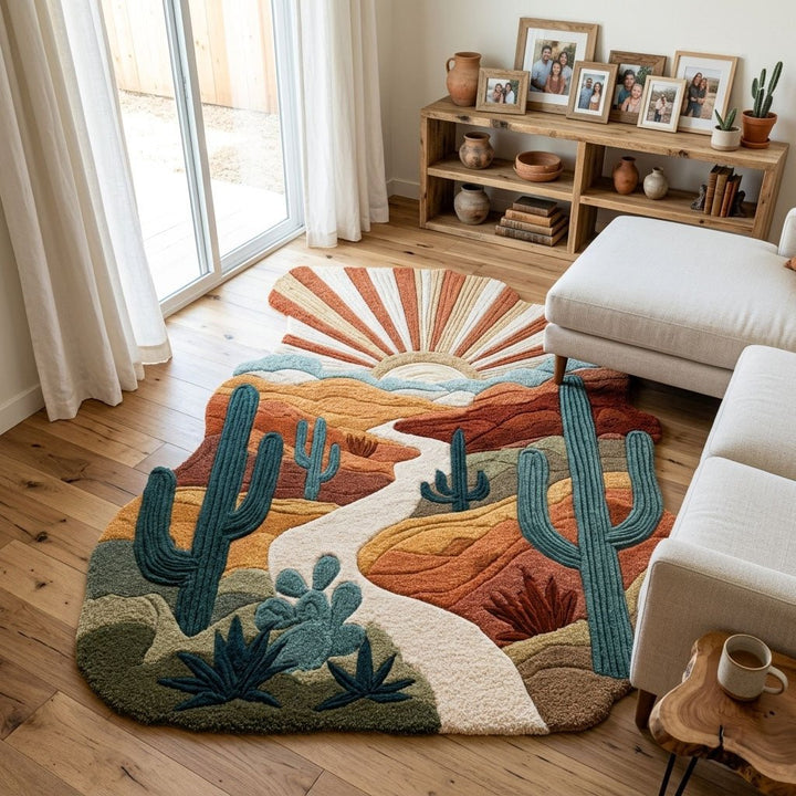 Wild Petal Shaped Area Rug