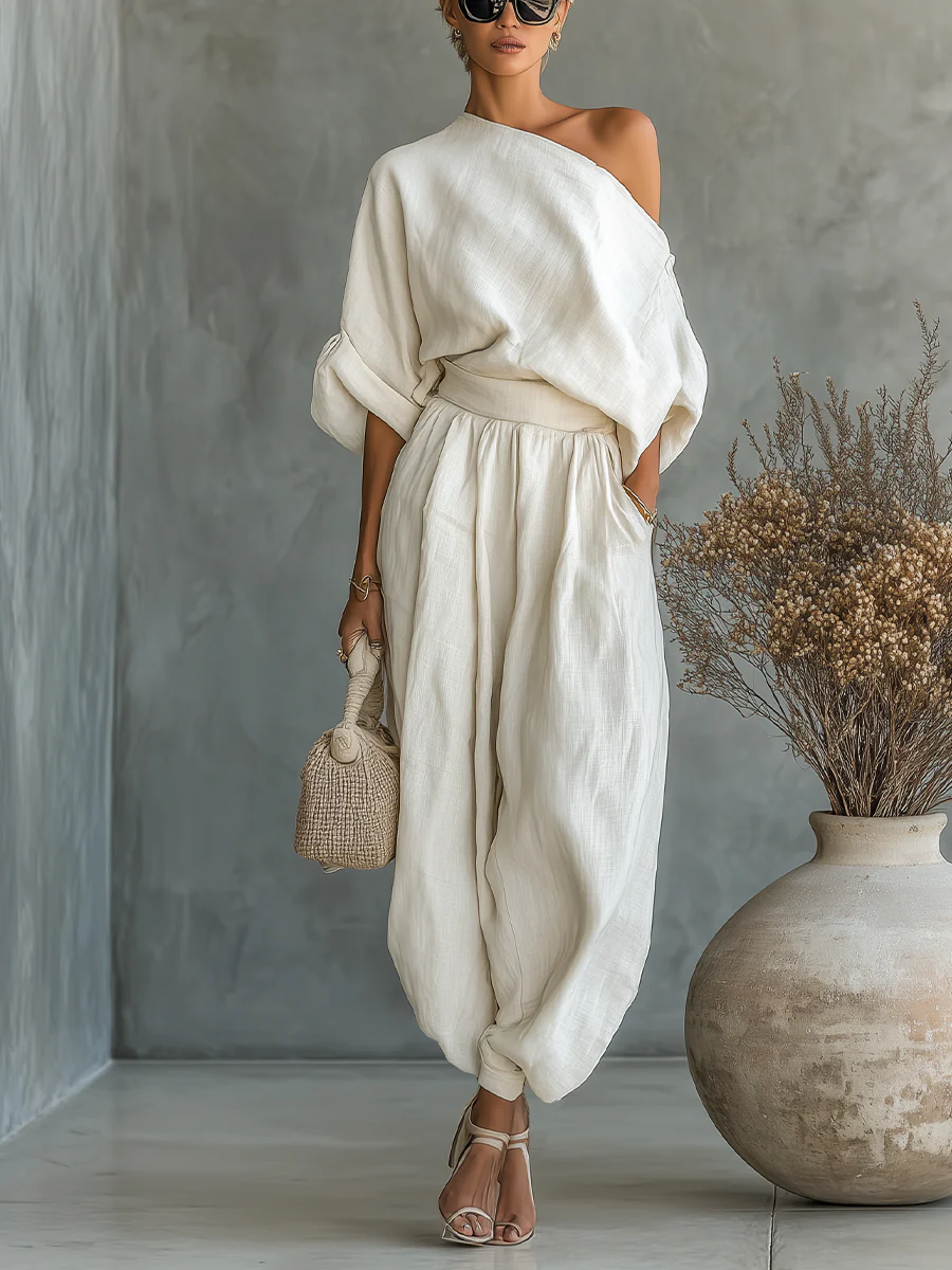 Veronika - Off-Shoulder Matching Set