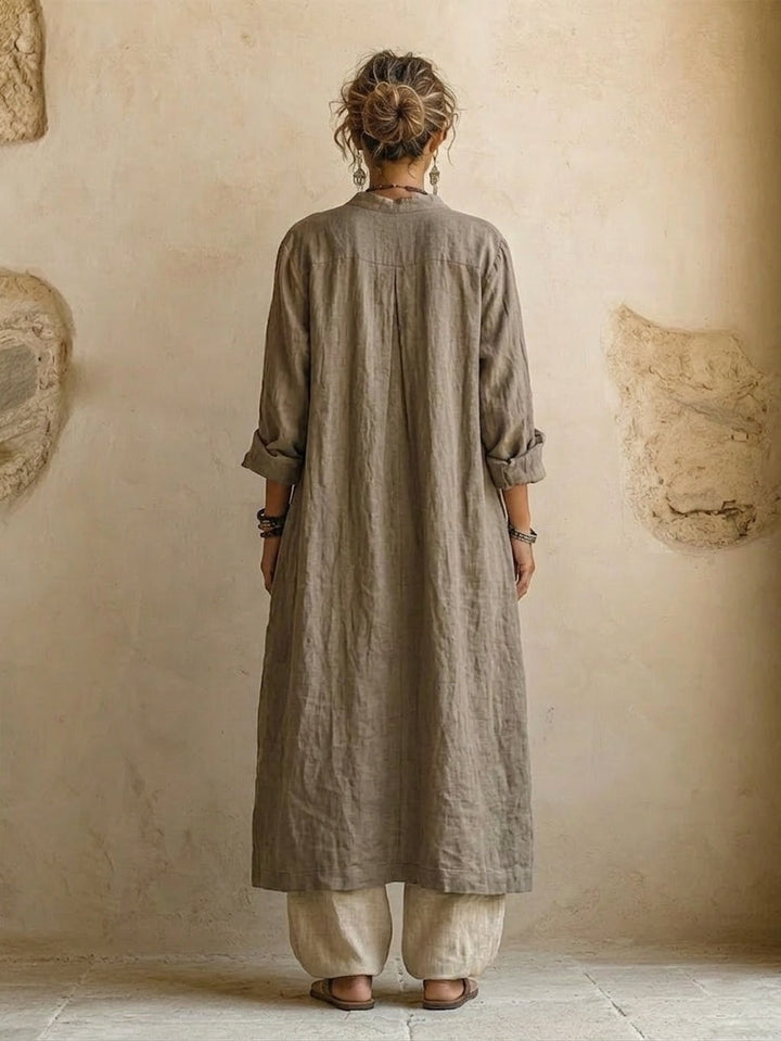 Priscilla - Boho Set with Long Open Tunic