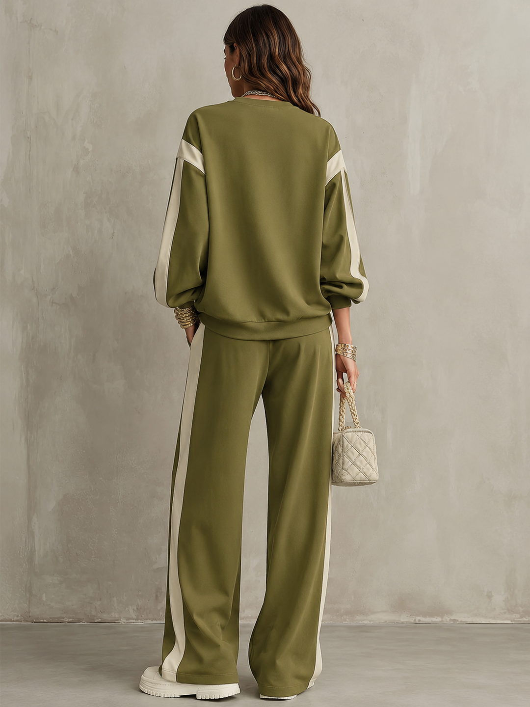 Eloisa - Olive Green Matching Set