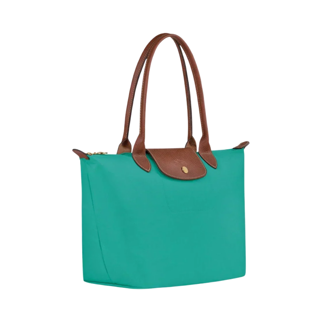 Alexa - Turquoise Foldable Tote Bag