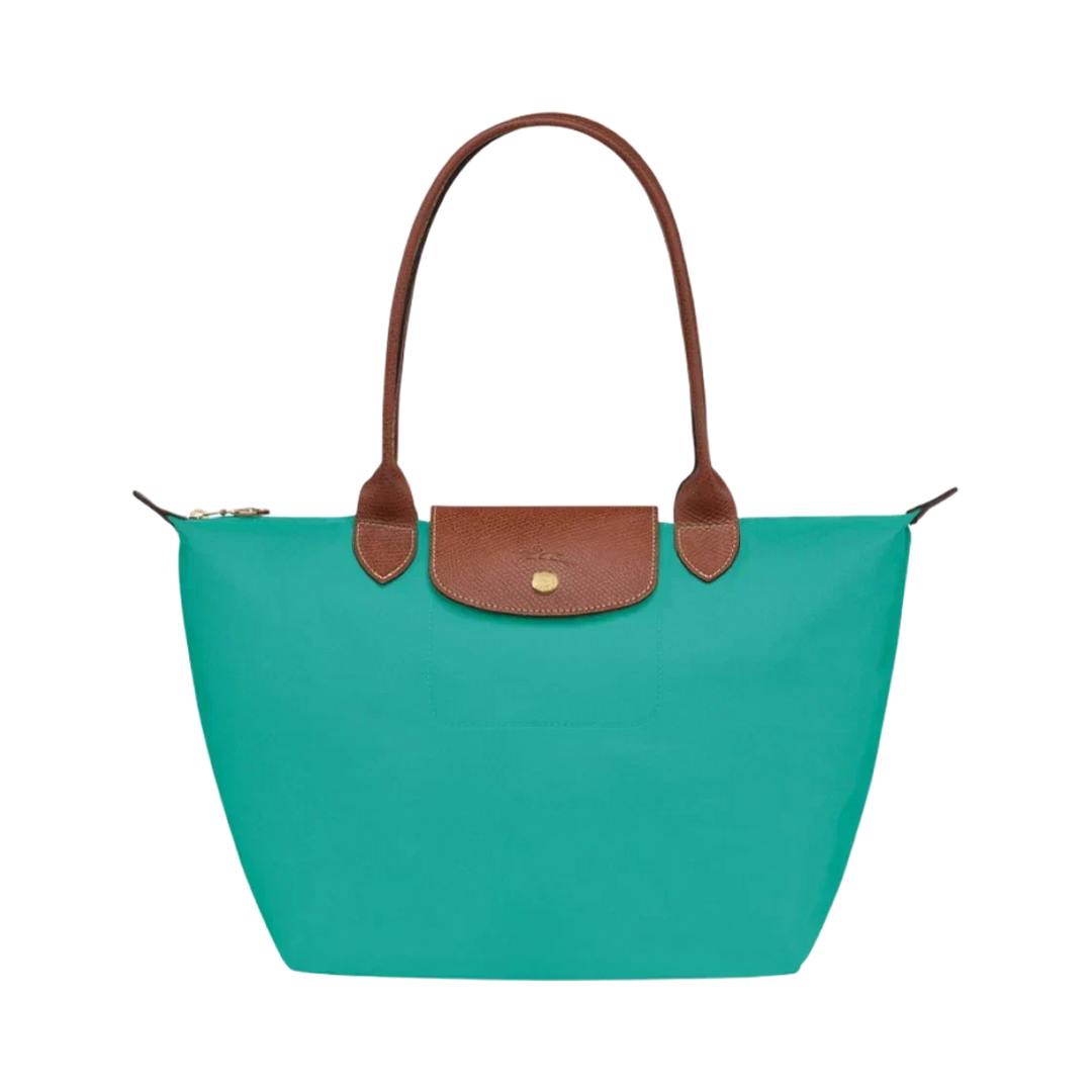 Alexa - Turquoise Foldable Tote Bag