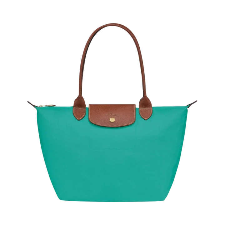 Alexa - Turquoise Foldable Tote Bag